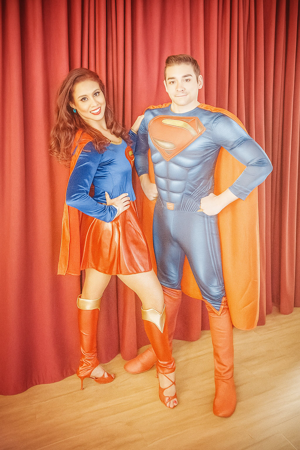 Superman Superwoman hell | Blanco y Negro Tango